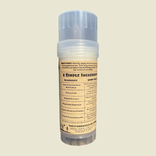 (3 Pack) Tallow Deodorant